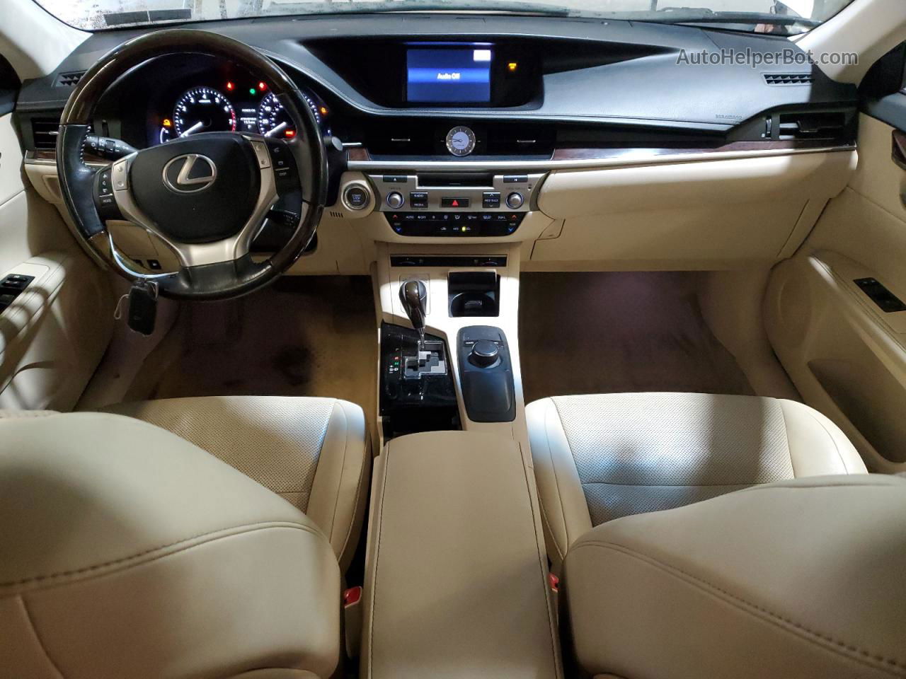 2014 Lexus Es 350 Бежевый vin: JTHBK1GGXE2142507