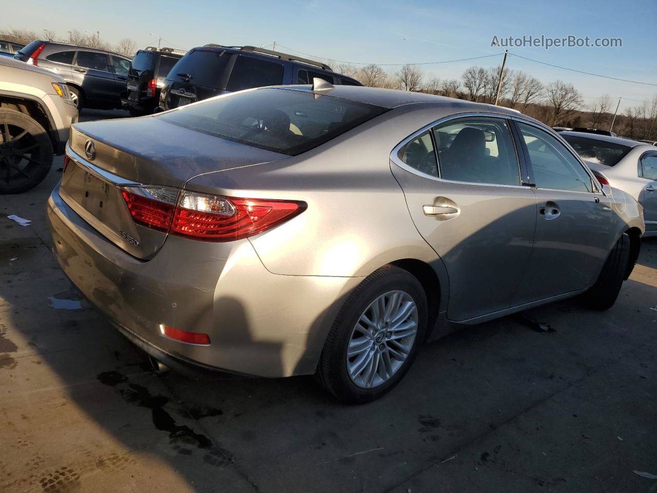 2015 Lexus Es 350 Silver vin: JTHBK1GGXF2157607