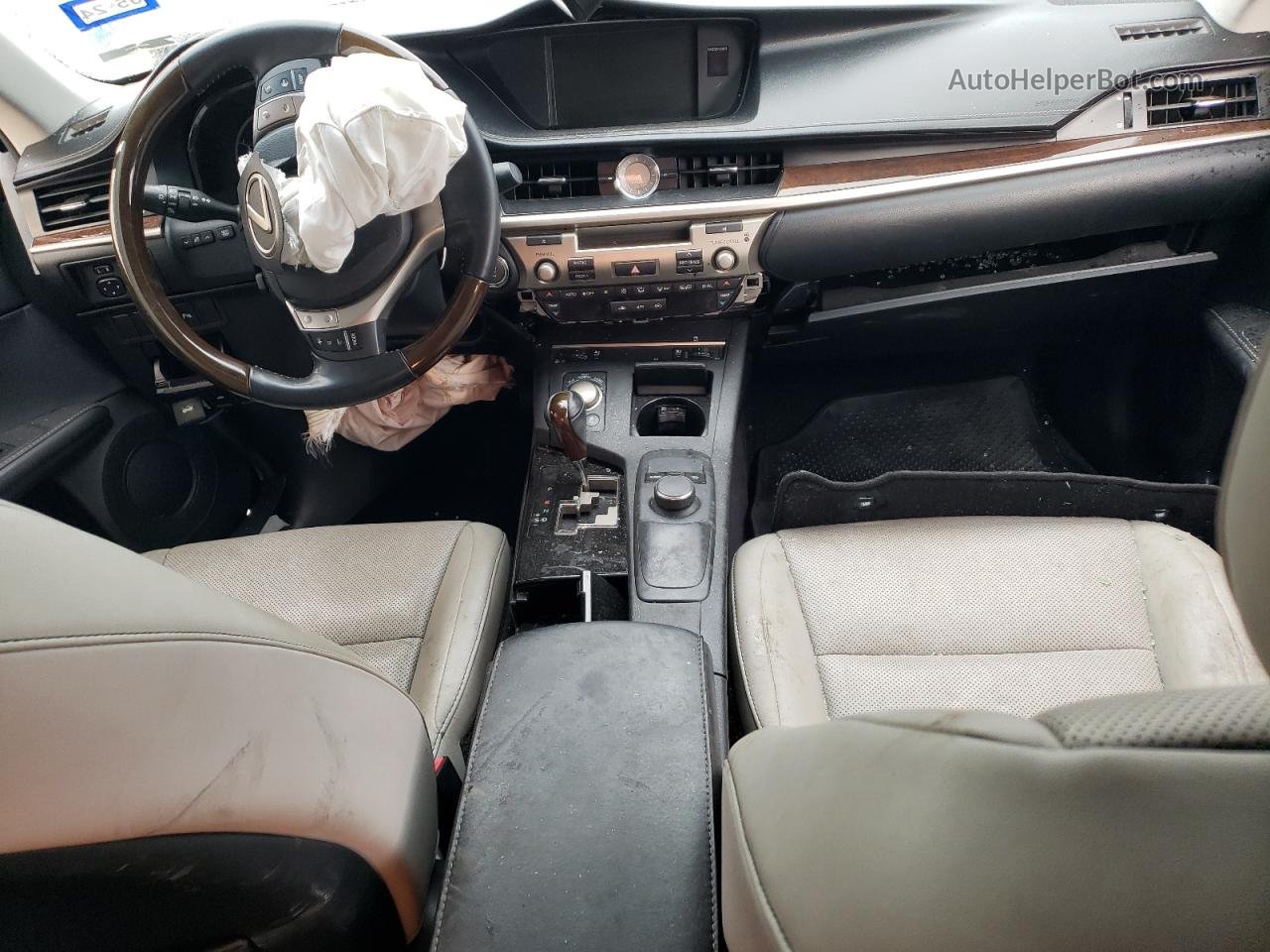 2015 Lexus Es 350 Черный vin: JTHBK1GGXF2159535