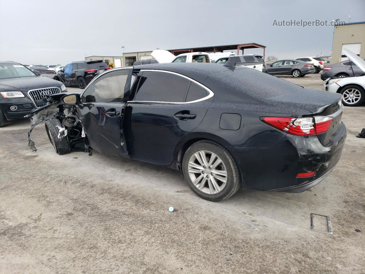 2015 Lexus Es 350 Черный vin: JTHBK1GGXF2159535