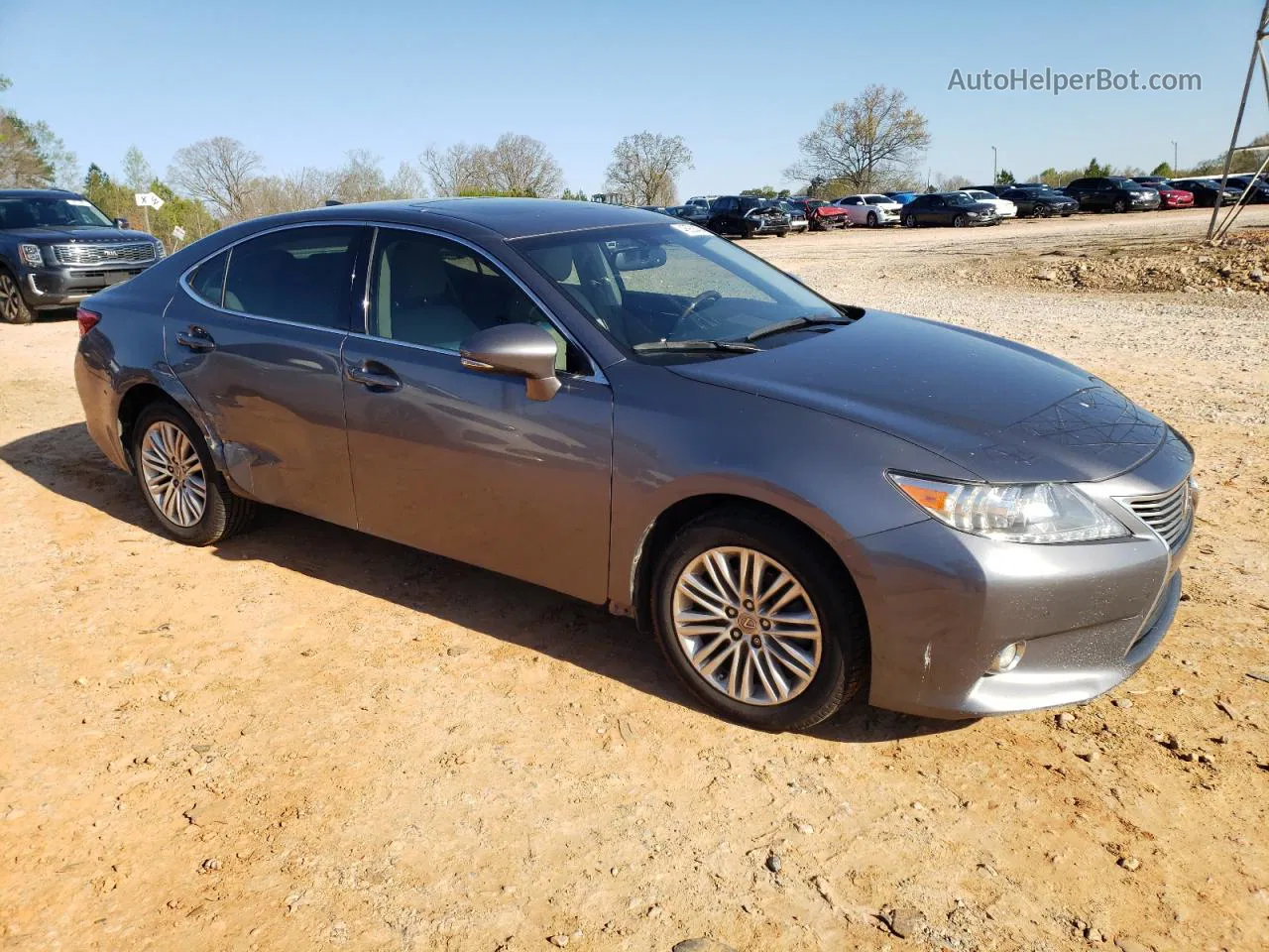 2015 Lexus Es 350 Серый vin: JTHBK1GGXF2160975