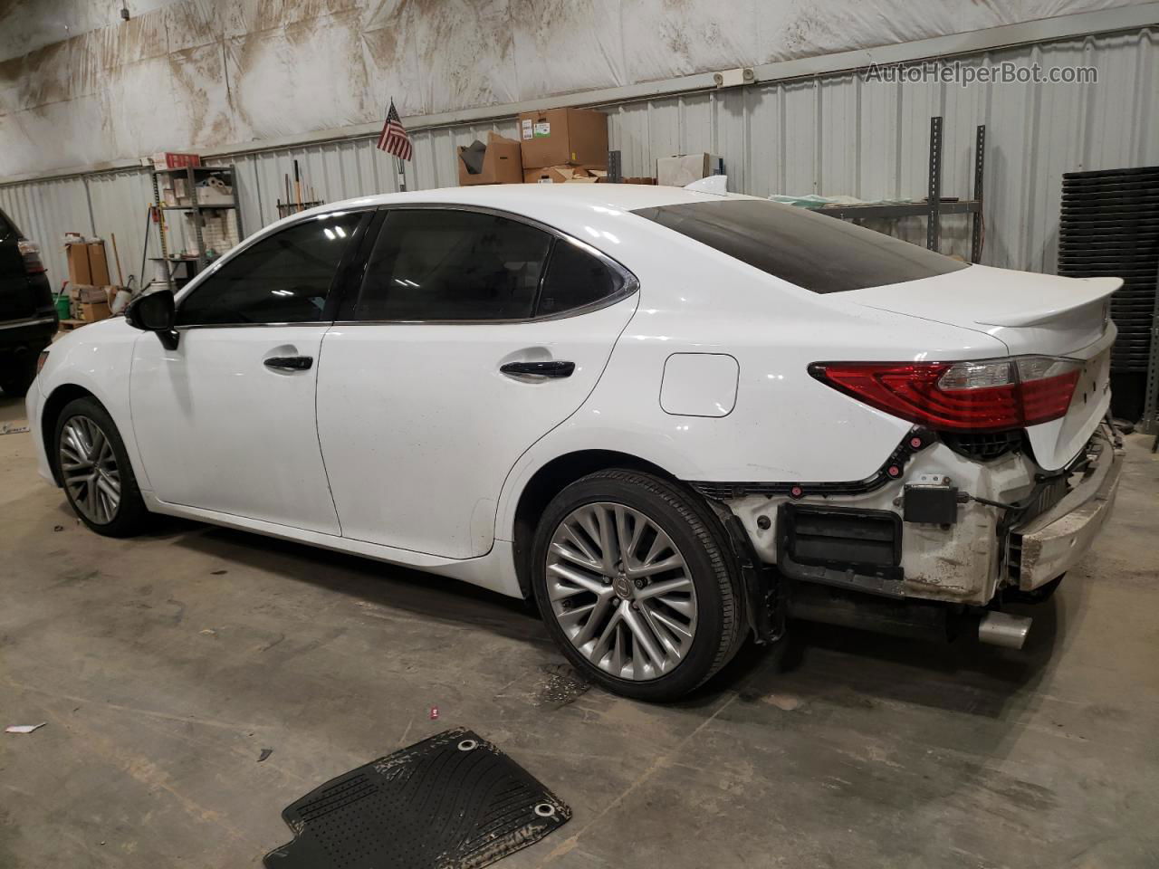 2015 Lexus Es 350 White vin: JTHBK1GGXF2178456