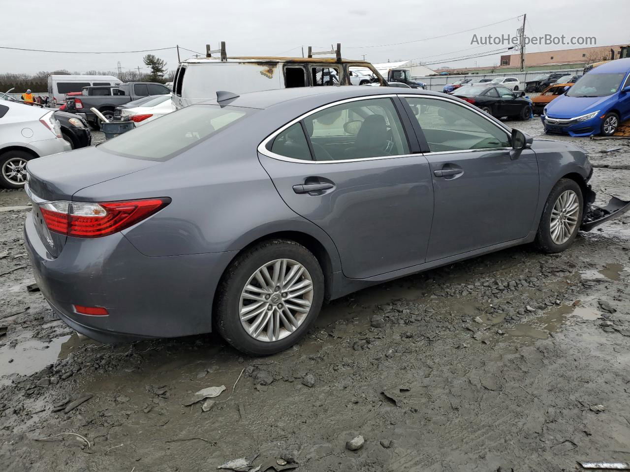 2015 Lexus Es 350 Gray vin: JTHBK1GGXF2179770