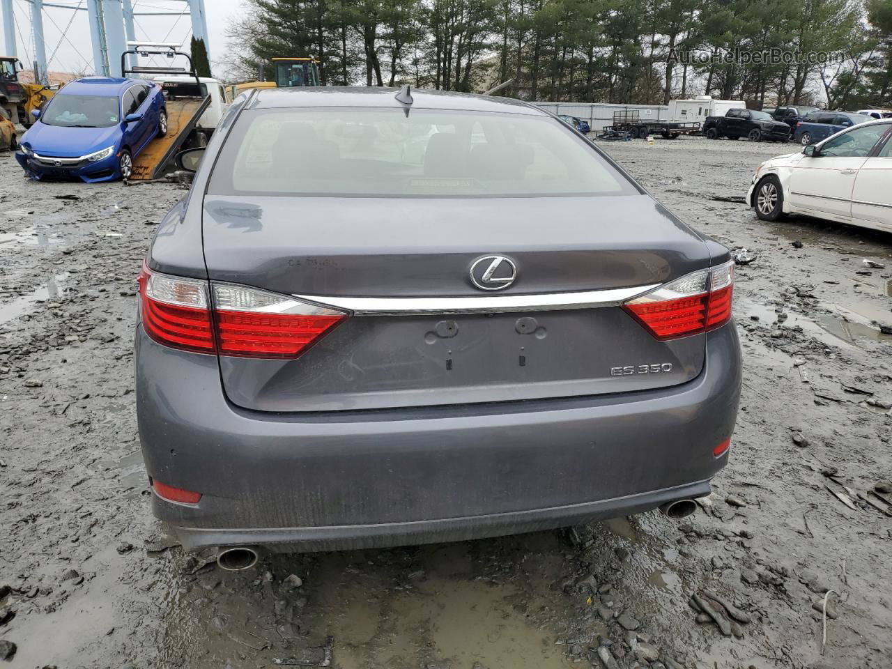 2015 Lexus Es 350 Gray vin: JTHBK1GGXF2179770
