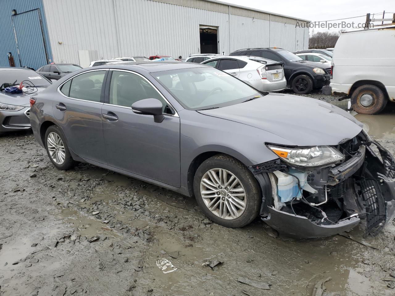 2015 Lexus Es 350 Gray vin: JTHBK1GGXF2179770