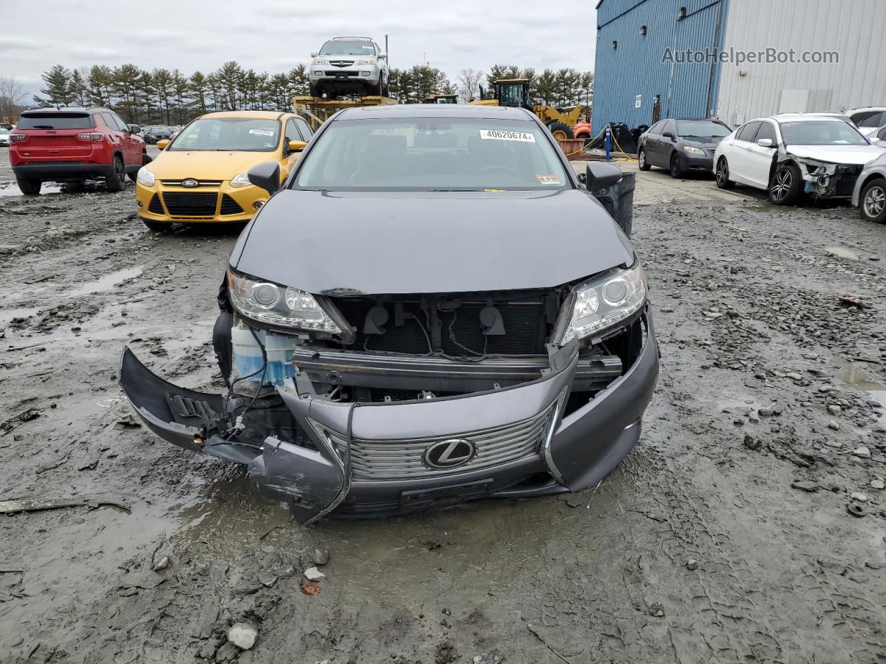 2015 Lexus Es 350 Gray vin: JTHBK1GGXF2179770