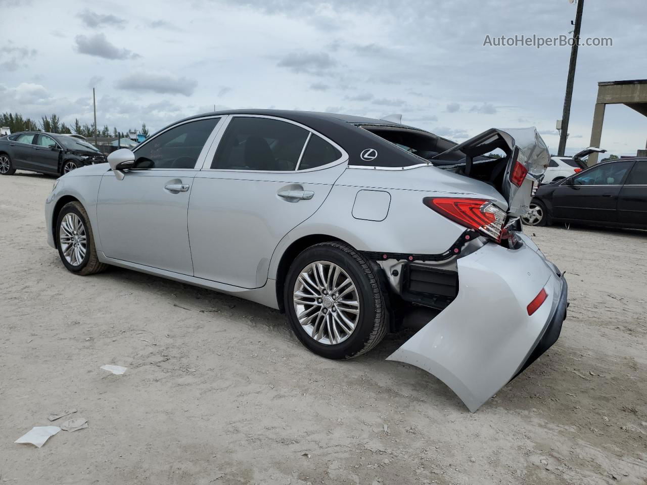 2015 Lexus Es 350 Silver vin: JTHBK1GGXF2181955