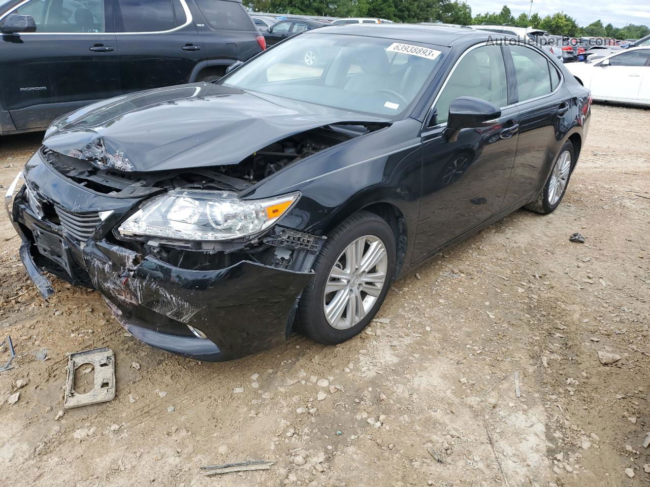 2015 Lexus Es 350 Черный vin: JTHBK1GGXF2183284