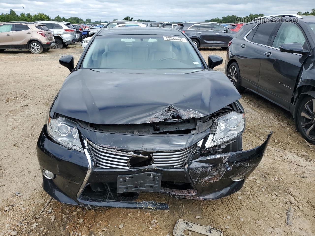 2015 Lexus Es 350 Черный vin: JTHBK1GGXF2183284