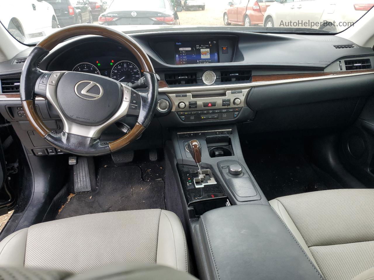 2015 Lexus Es 350 Черный vin: JTHBK1GGXF2183284