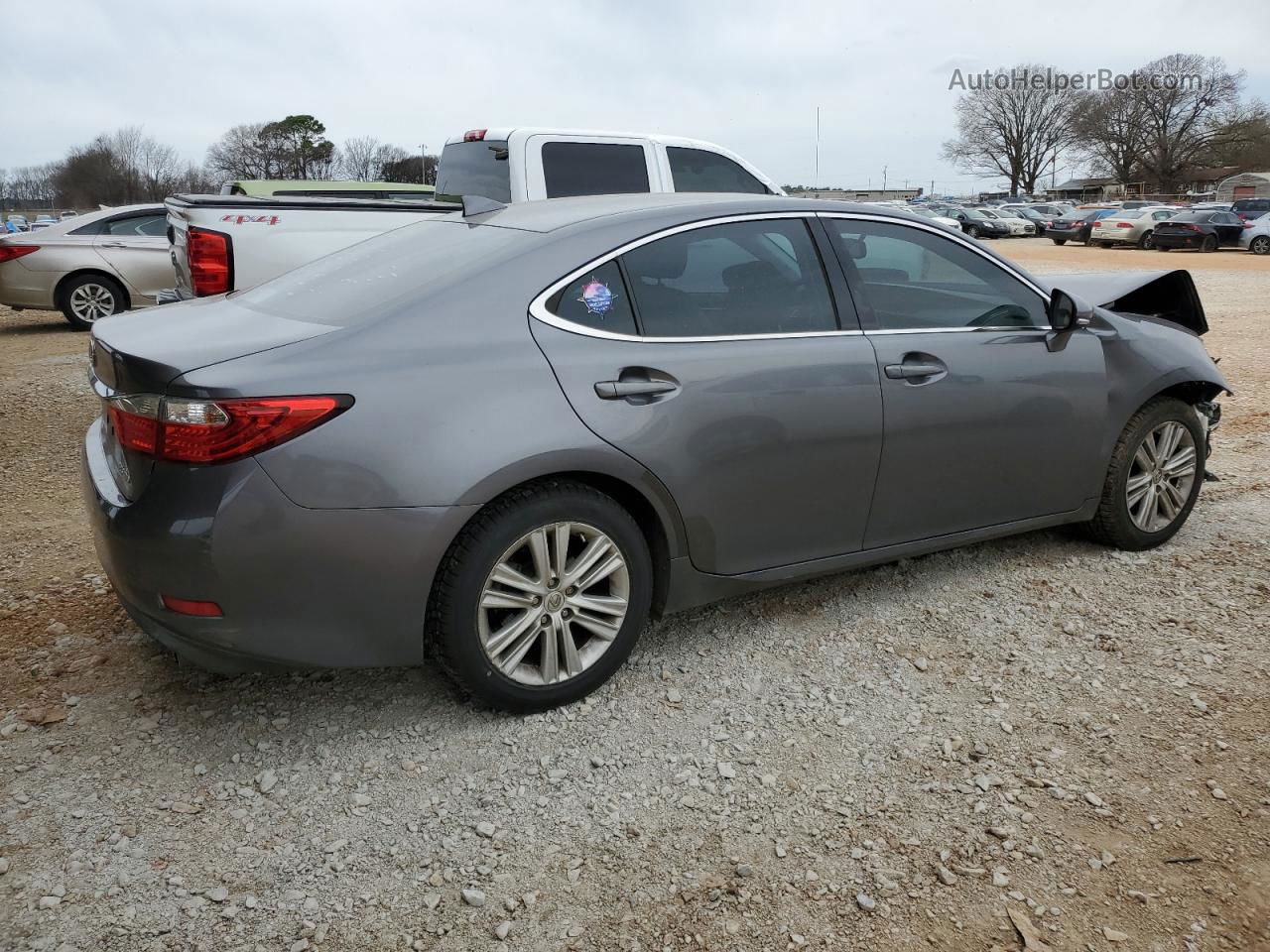 2015 Lexus Es 350 Charcoal vin: JTHBK1GGXF2188842