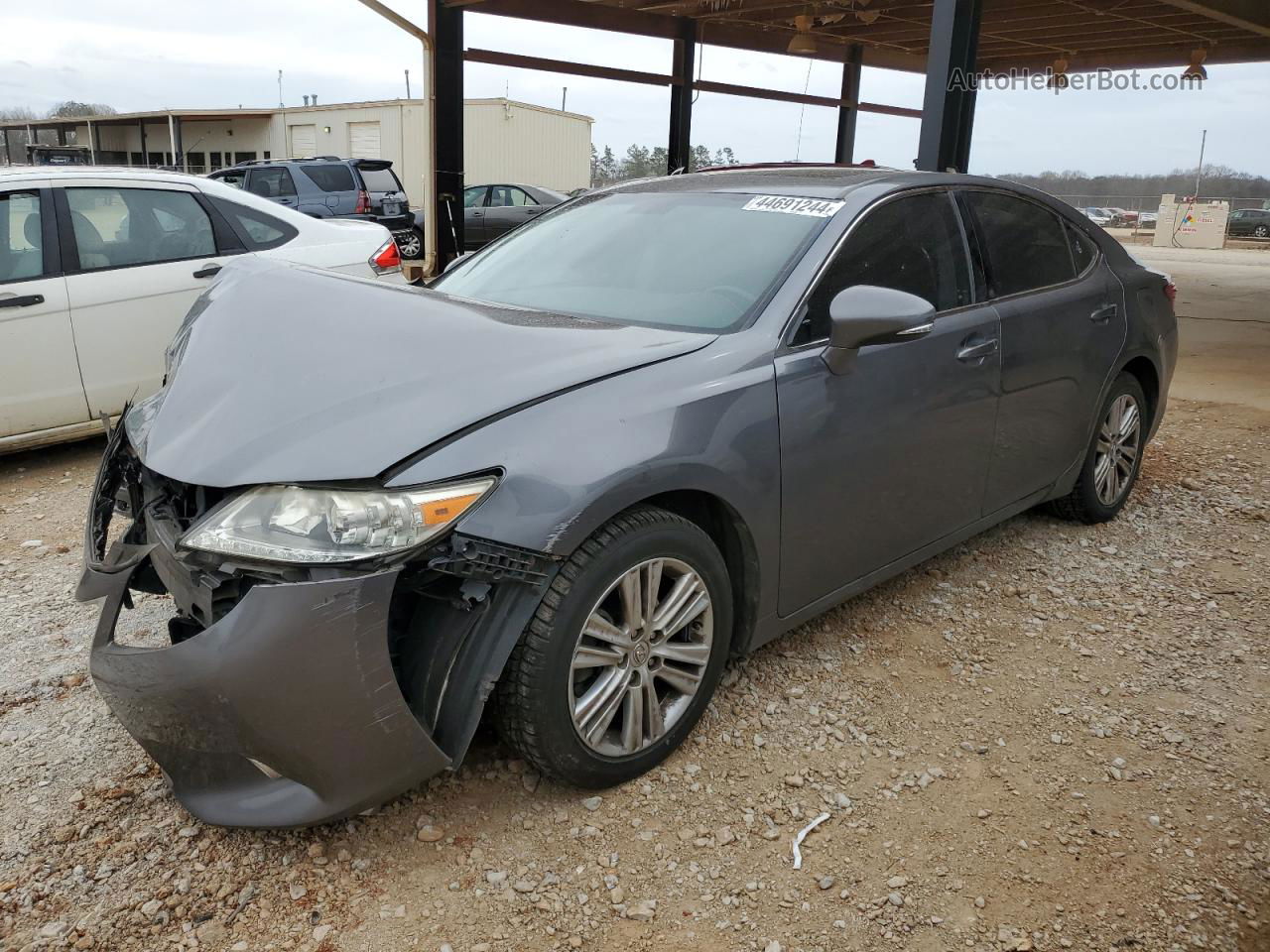 2015 Lexus Es 350 Charcoal vin: JTHBK1GGXF2188842