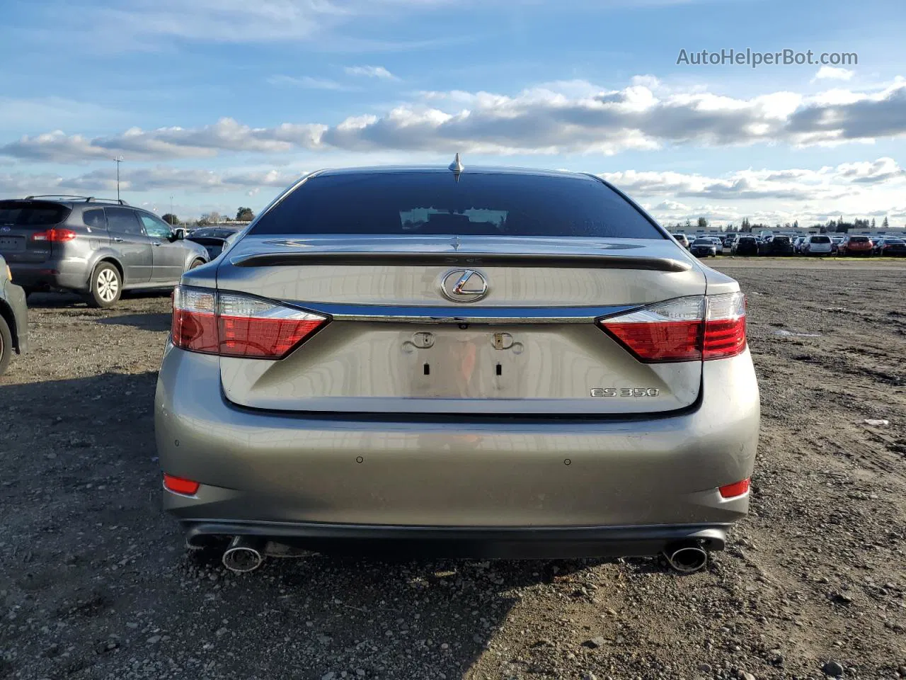 2015 Lexus Es 350 Gray vin: JTHBK1GGXF2197556