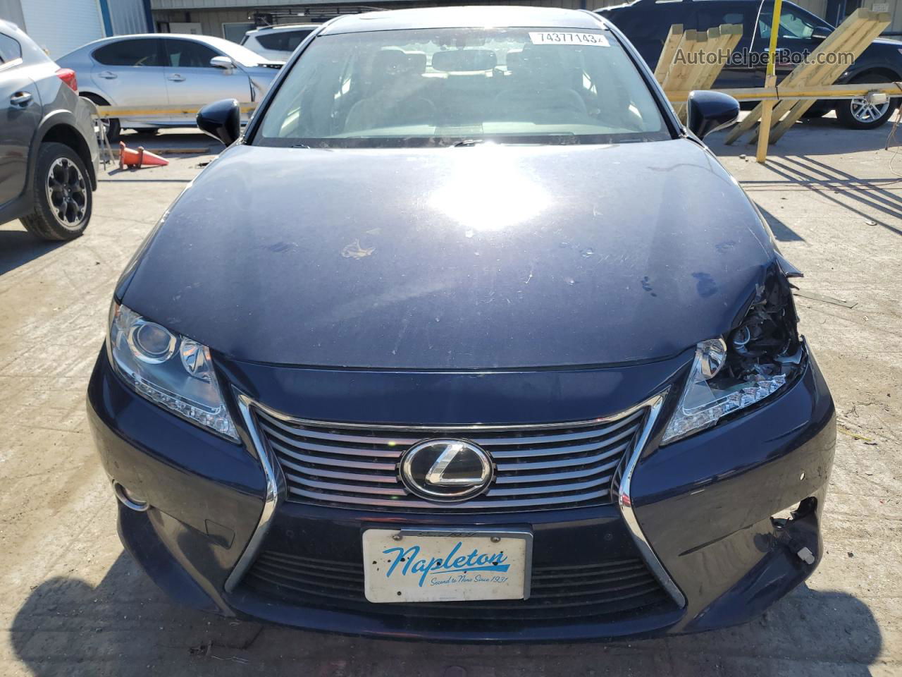 2015 Lexus Es 350 Синий vin: JTHBK1GGXF2207020