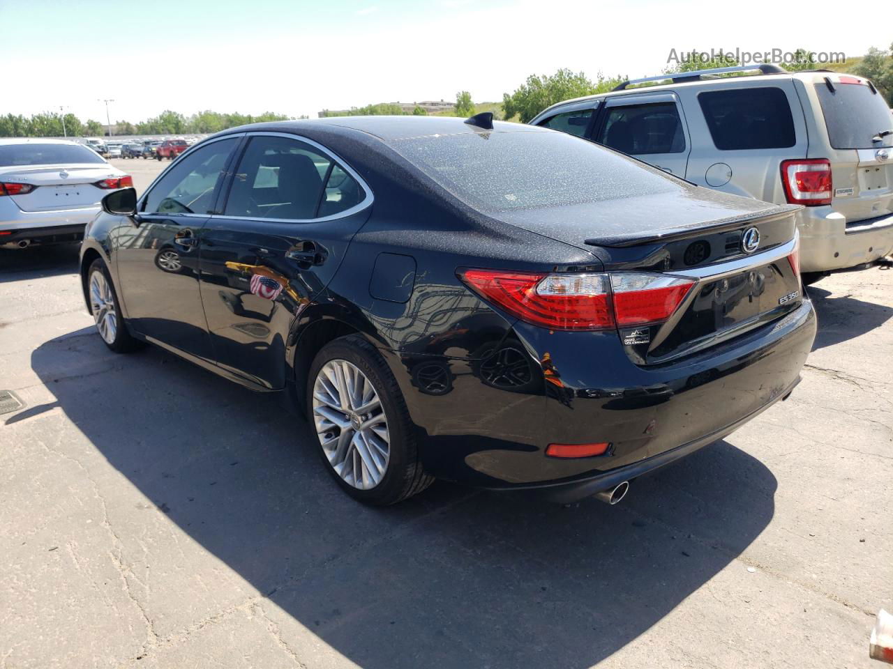 2015 Lexus Es 350 Черный vin: JTHBK1GGXF2208071