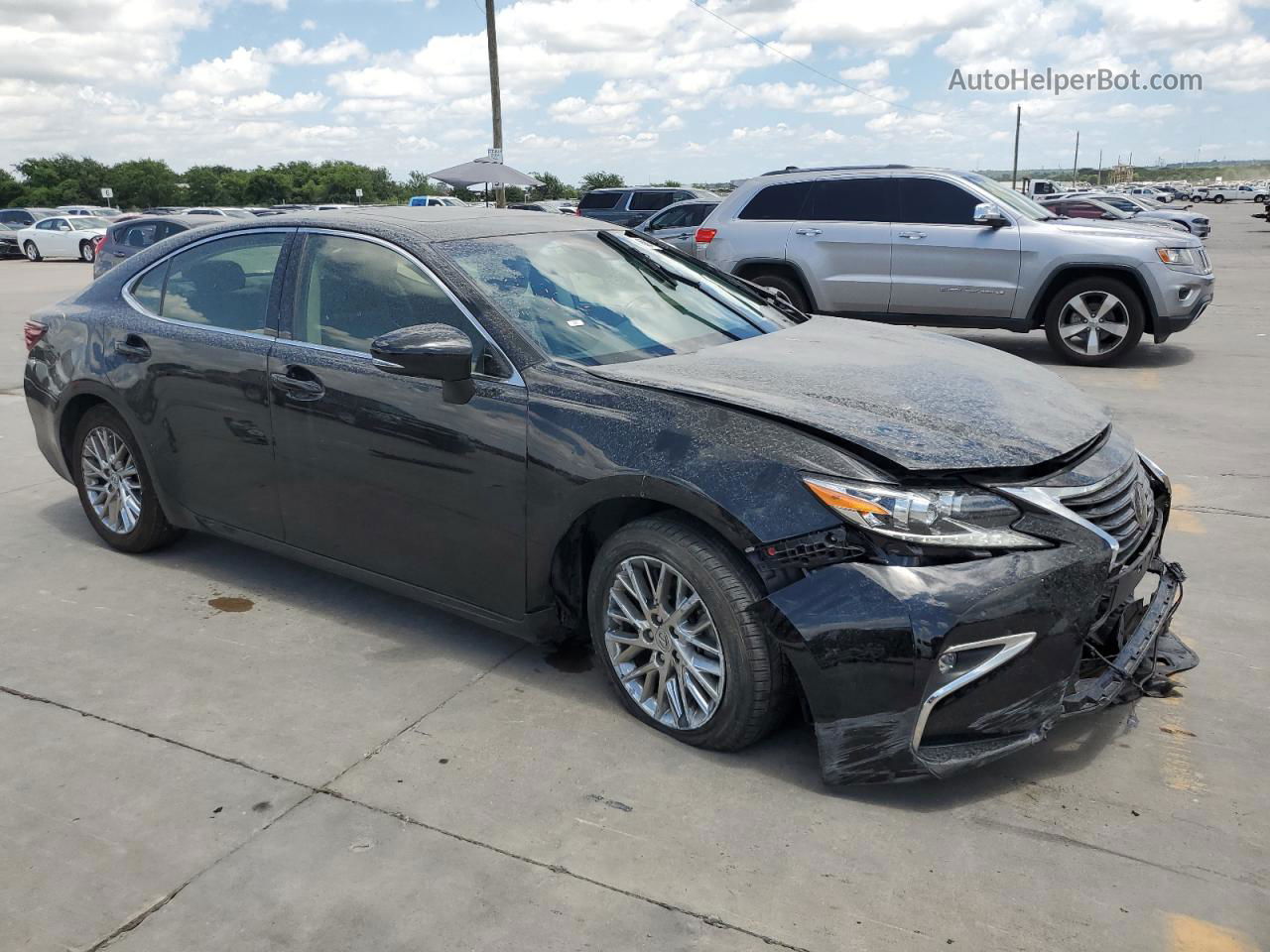 2016 Lexus Es 350 Charcoal vin: JTHBK1GGXG2215457