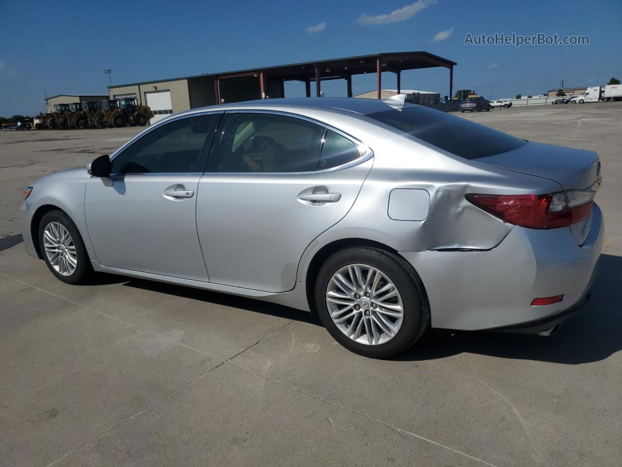 2016 Lexus Es 350 Silver vin: JTHBK1GGXG2215846