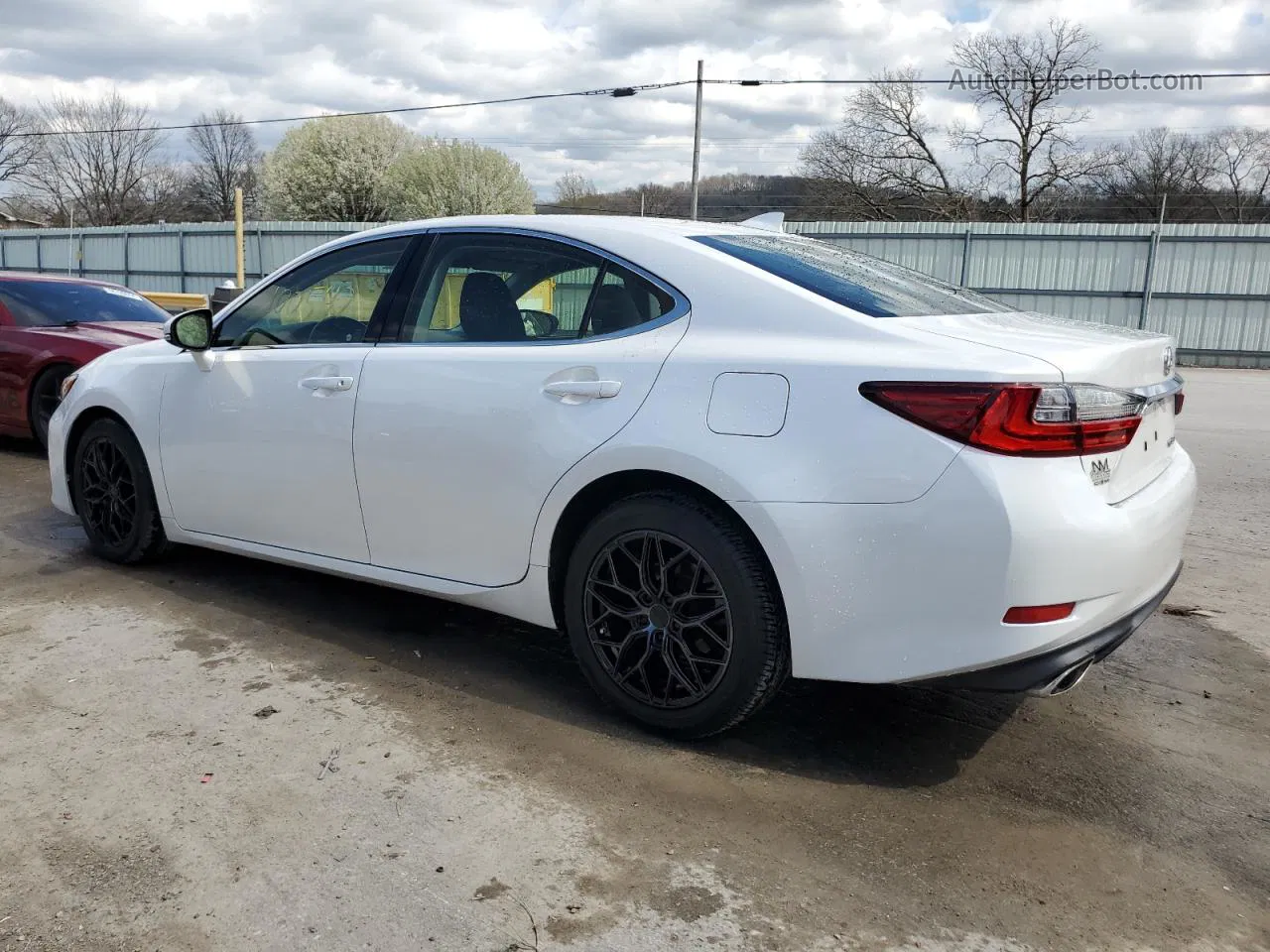 2016 Lexus Es 350 White vin: JTHBK1GGXG2222585