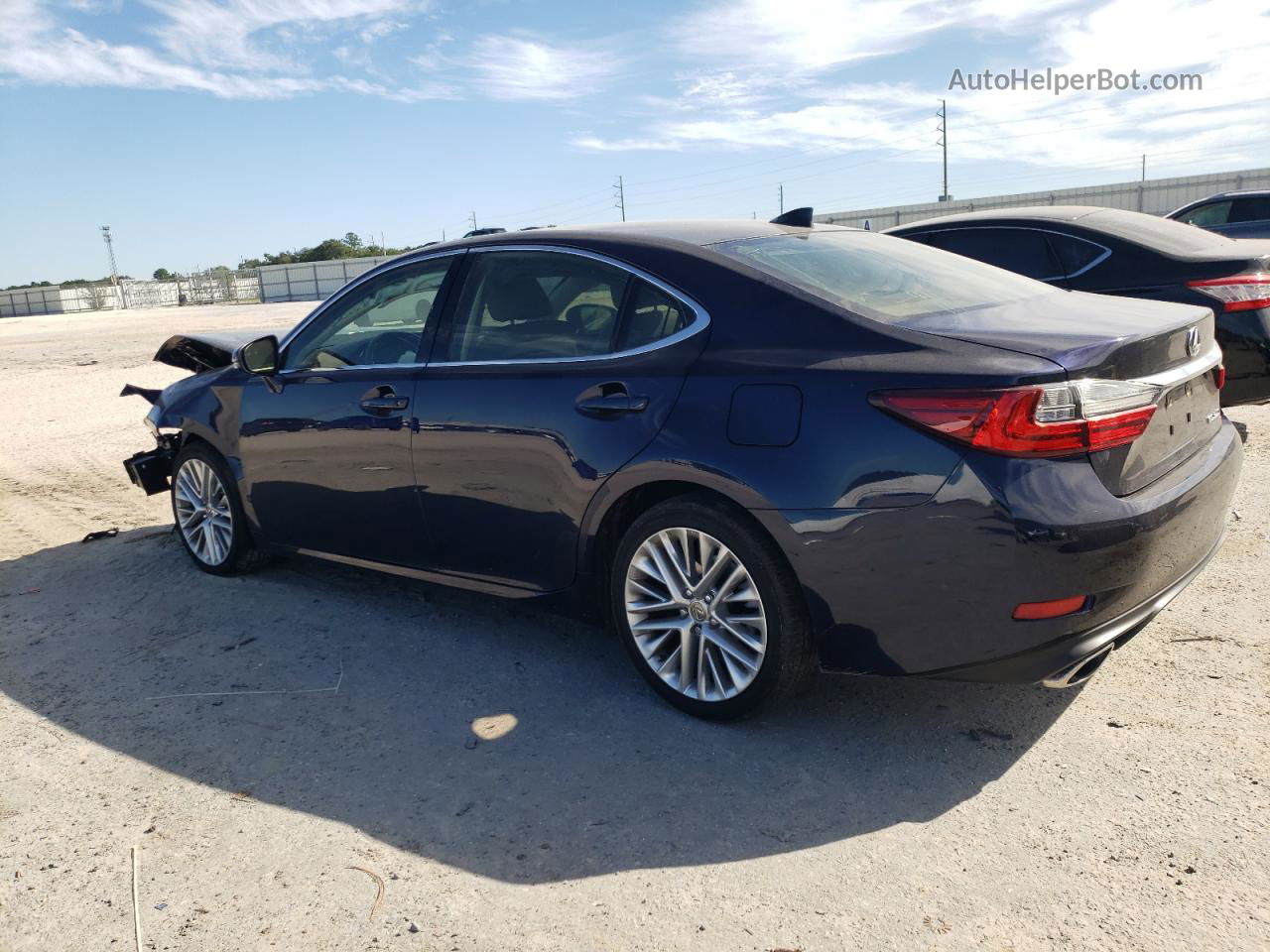 2016 Lexus Es 350 Blue vin: JTHBK1GGXG2225812