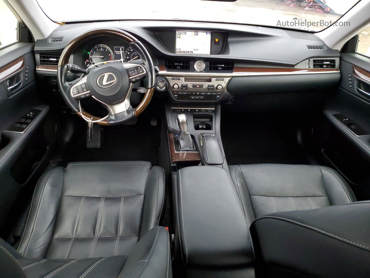 2016 Lexus Es 350 Белый vin: JTHBK1GGXG2227866