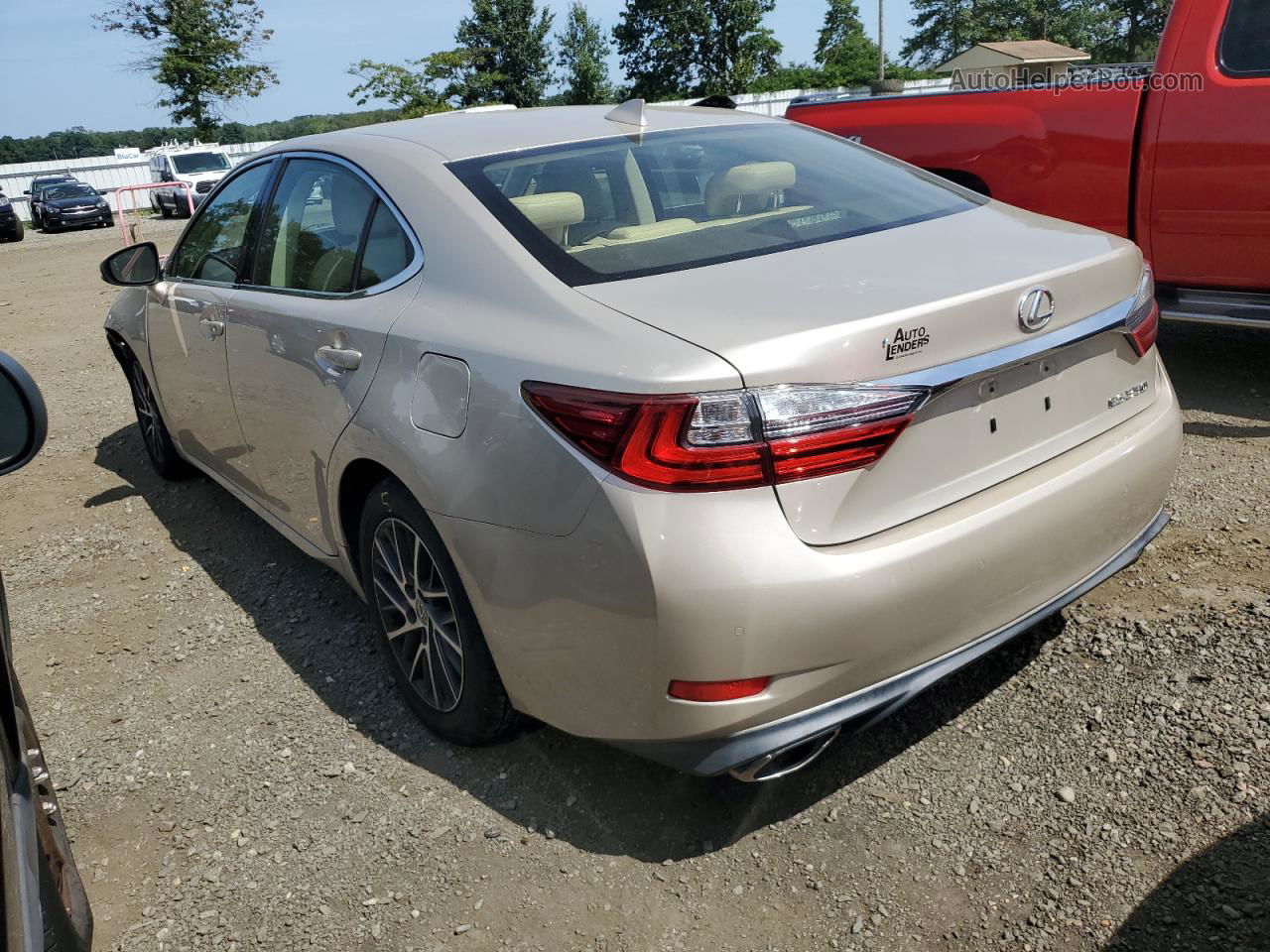 2016 Lexus Es 350 Beige vin: JTHBK1GGXG2238799