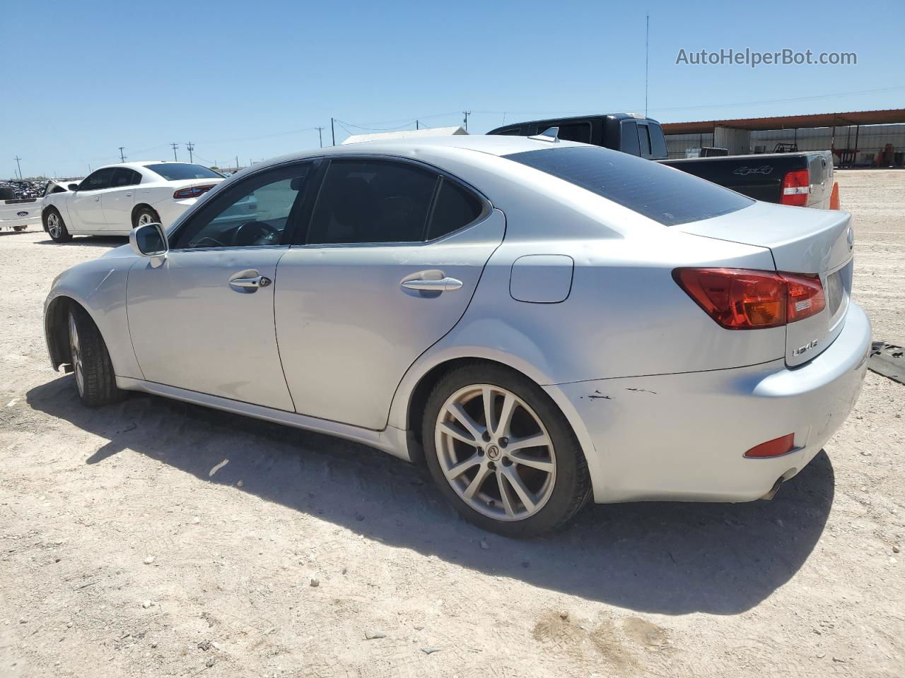 2007 Lexus Is 250 Silver vin: JTHBK262072030653