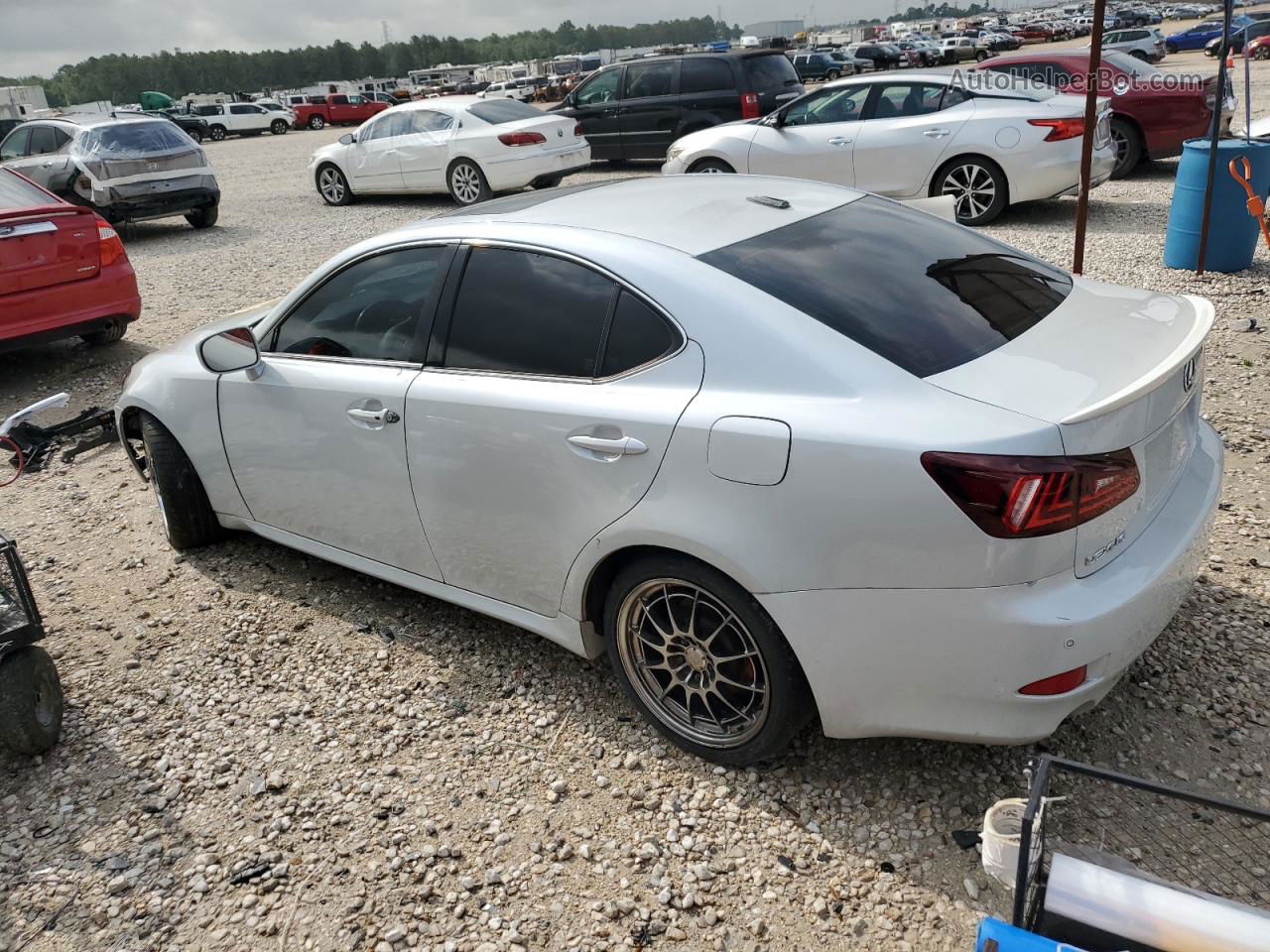 2007 Lexus Is 250 White vin: JTHBK262072039451