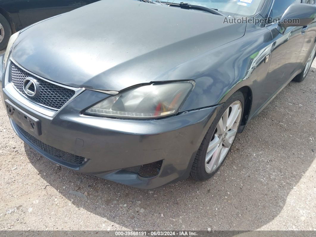 2007 Lexus Is 250   Gray vin: JTHBK262072052765