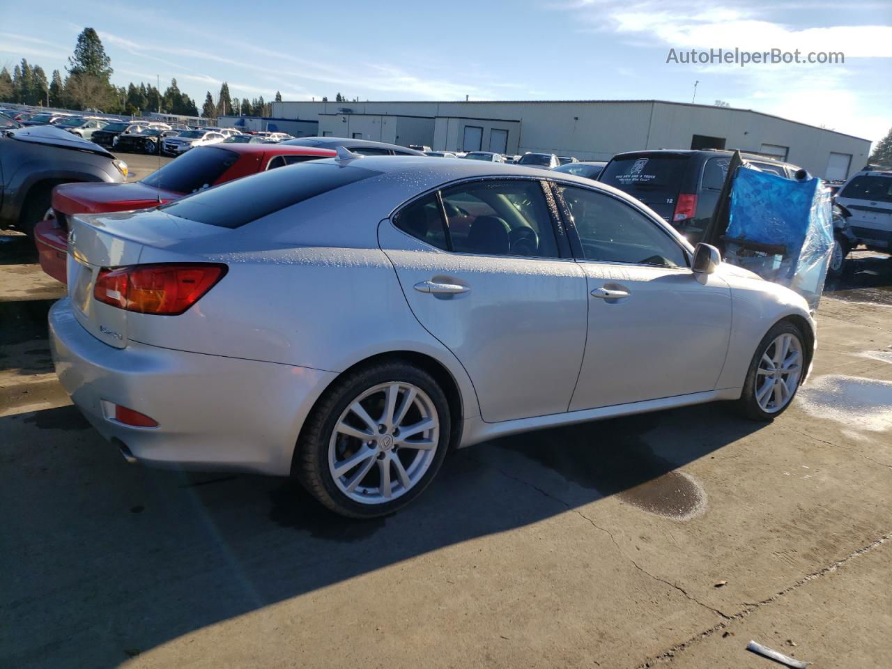 2007 Lexus Is 250 Silver vin: JTHBK262075026617