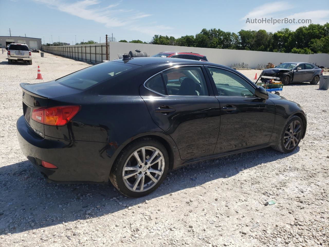 2007 Lexus Is 250 Black vin: JTHBK262075035950