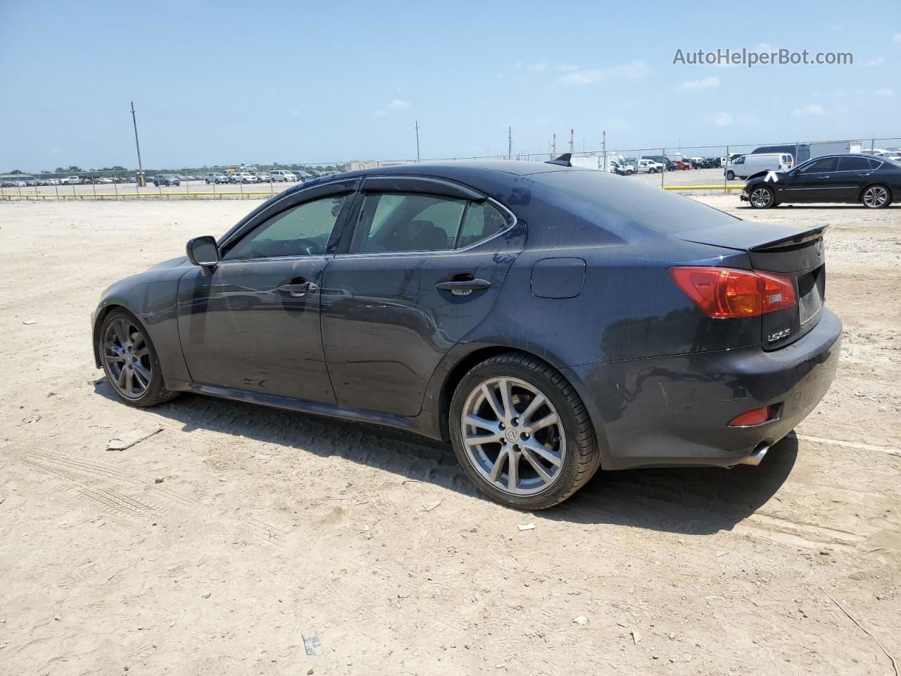 2007 Lexus Is 250 Blue vin: JTHBK262075037178