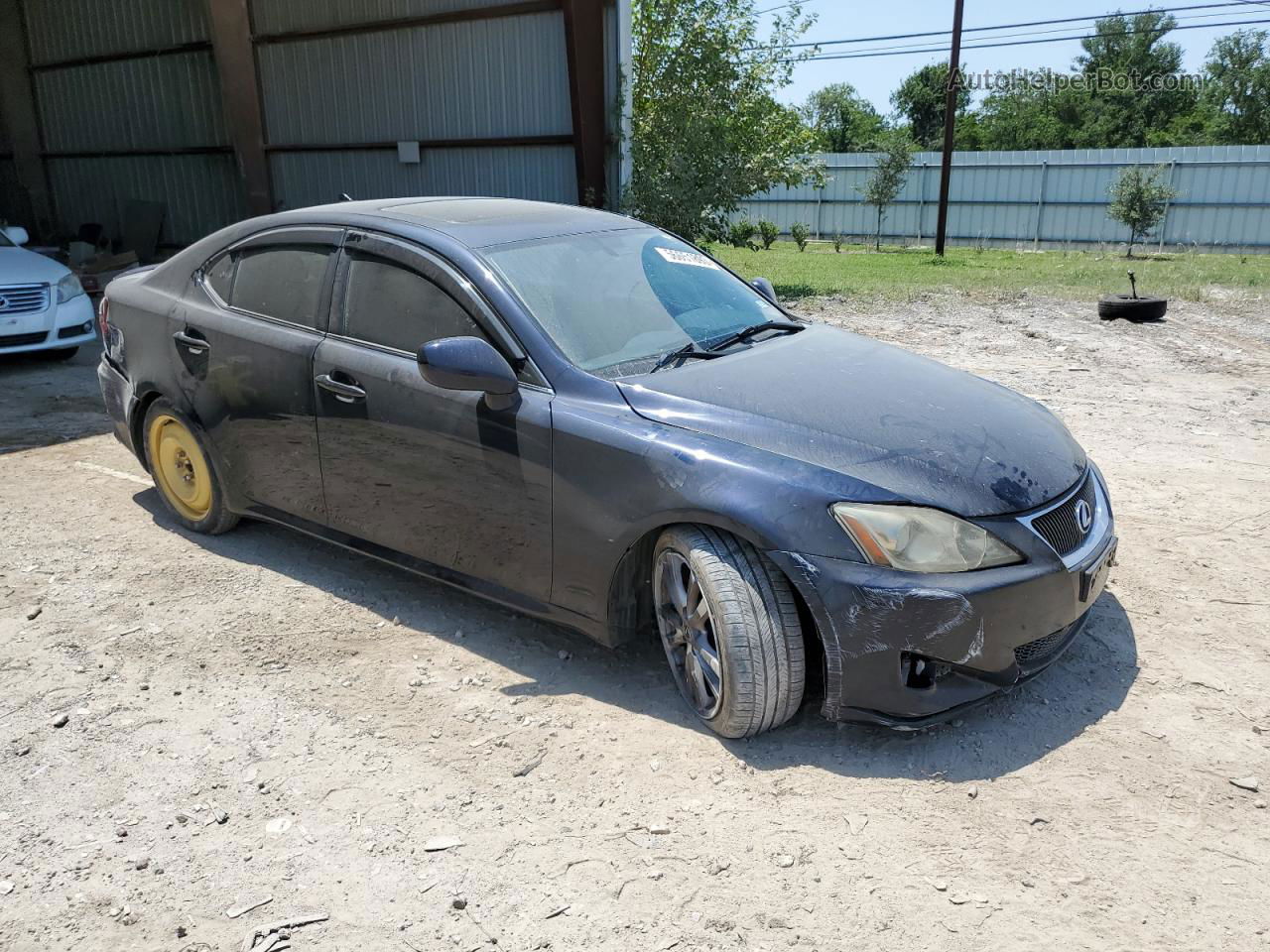 2007 Lexus Is 250 Синий vin: JTHBK262075037178