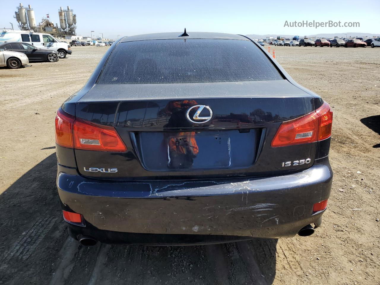 2007 Lexus Is 250 Black vin: JTHBK262172031696