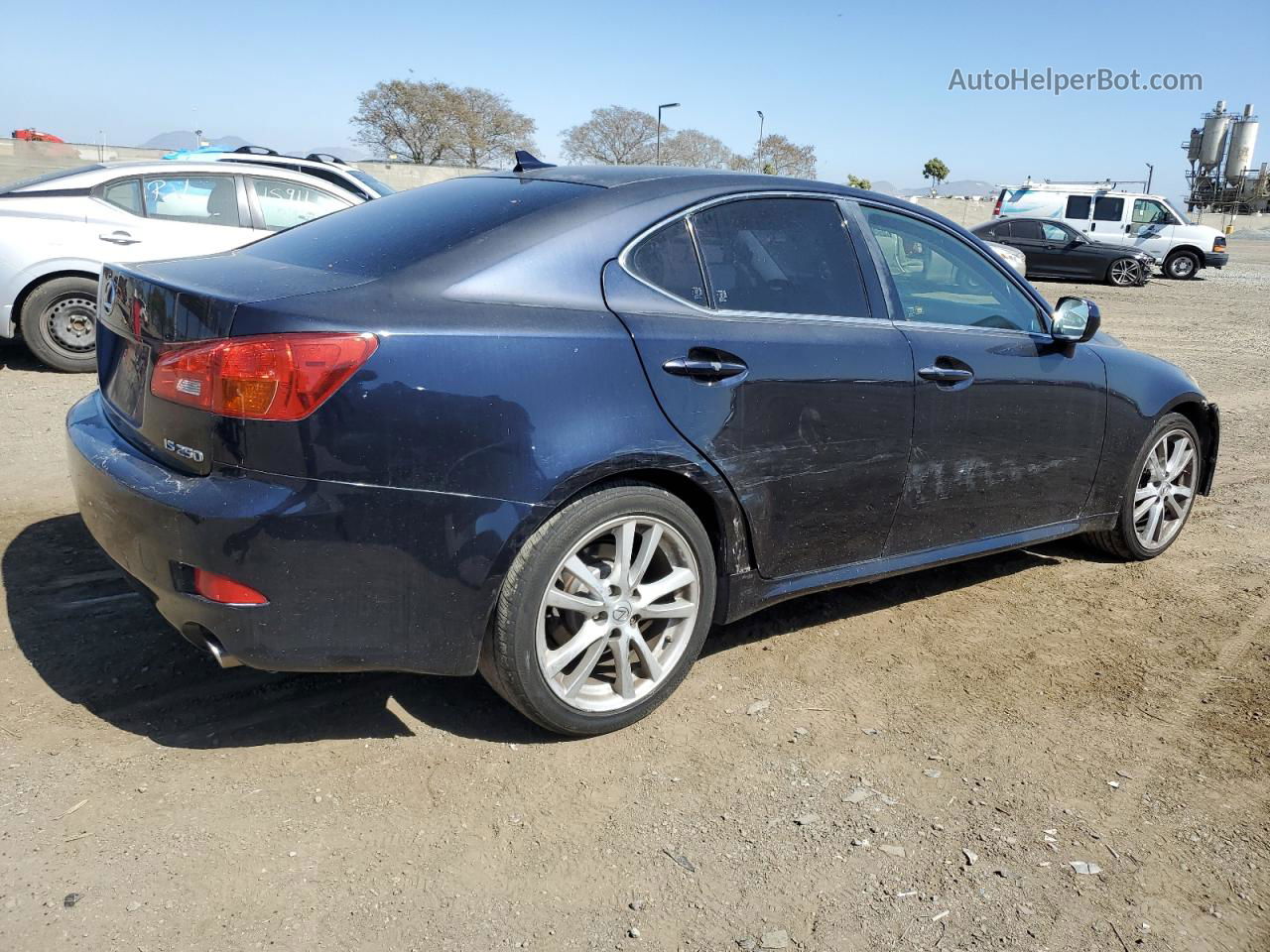 2007 Lexus Is 250 Black vin: JTHBK262172031696