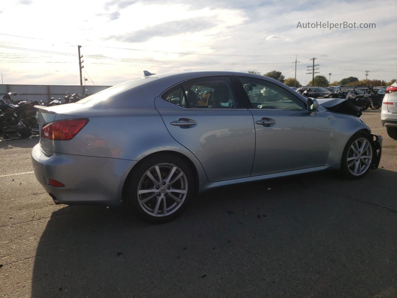 2007 Lexus Is 250 Blue vin: JTHBK262172034176