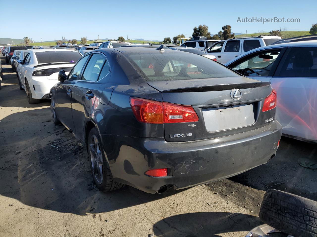 2007 Lexus Is 250 Charcoal vin: JTHBK262172051673