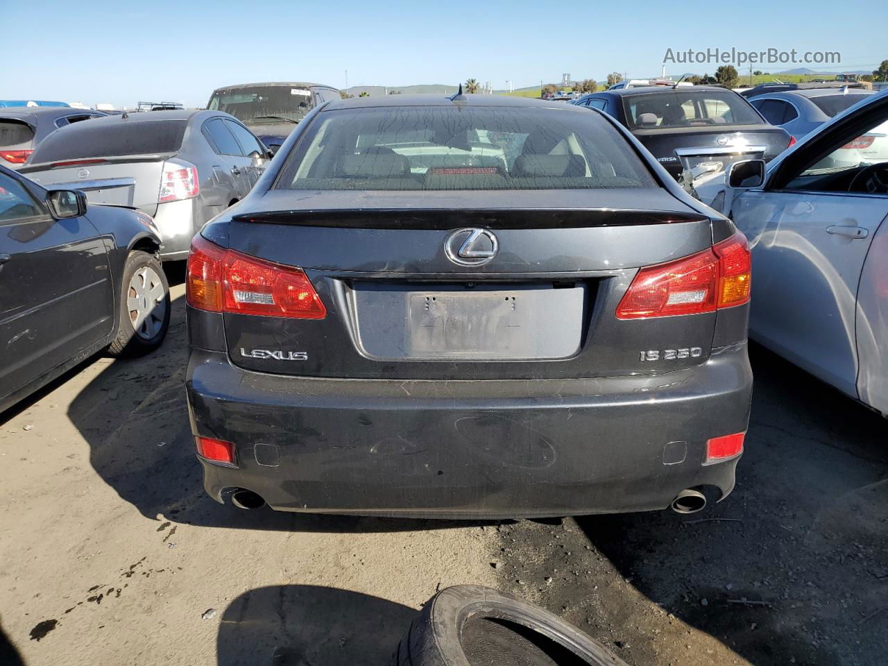 2007 Lexus Is 250 Charcoal vin: JTHBK262172051673