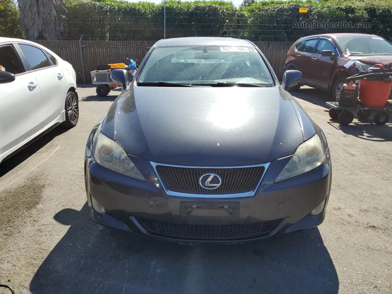 2007 Lexus Is 250 Charcoal vin: JTHBK262172057909