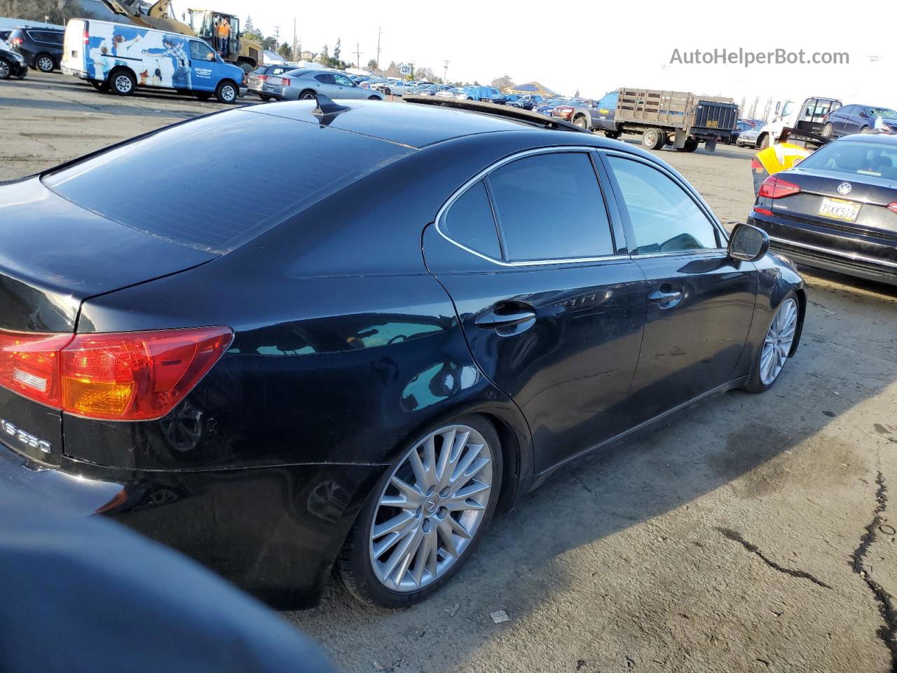 2007 Lexus Is 250 Черный vin: JTHBK262175026285