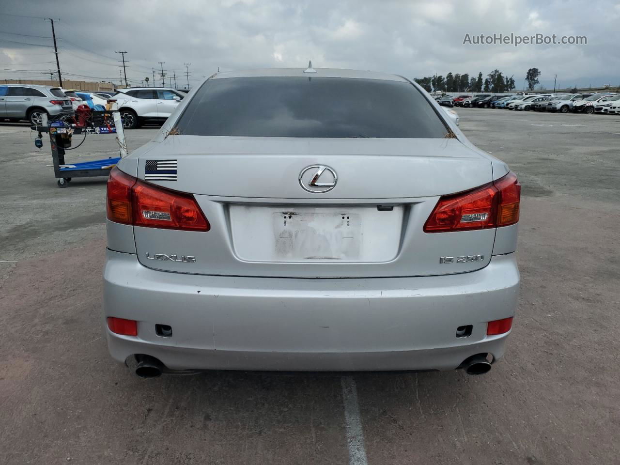 2007 Lexus Is 250 Silver vin: JTHBK262175043698