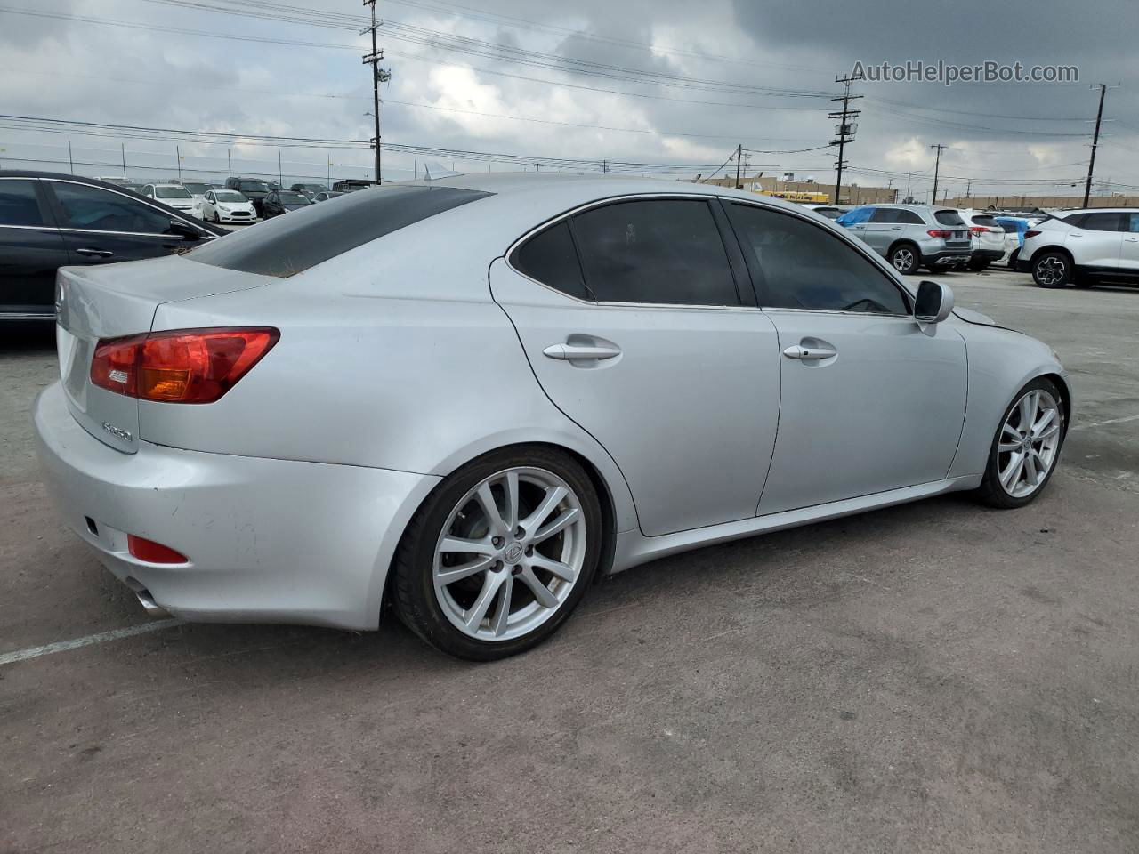 2007 Lexus Is 250 Silver vin: JTHBK262175043698