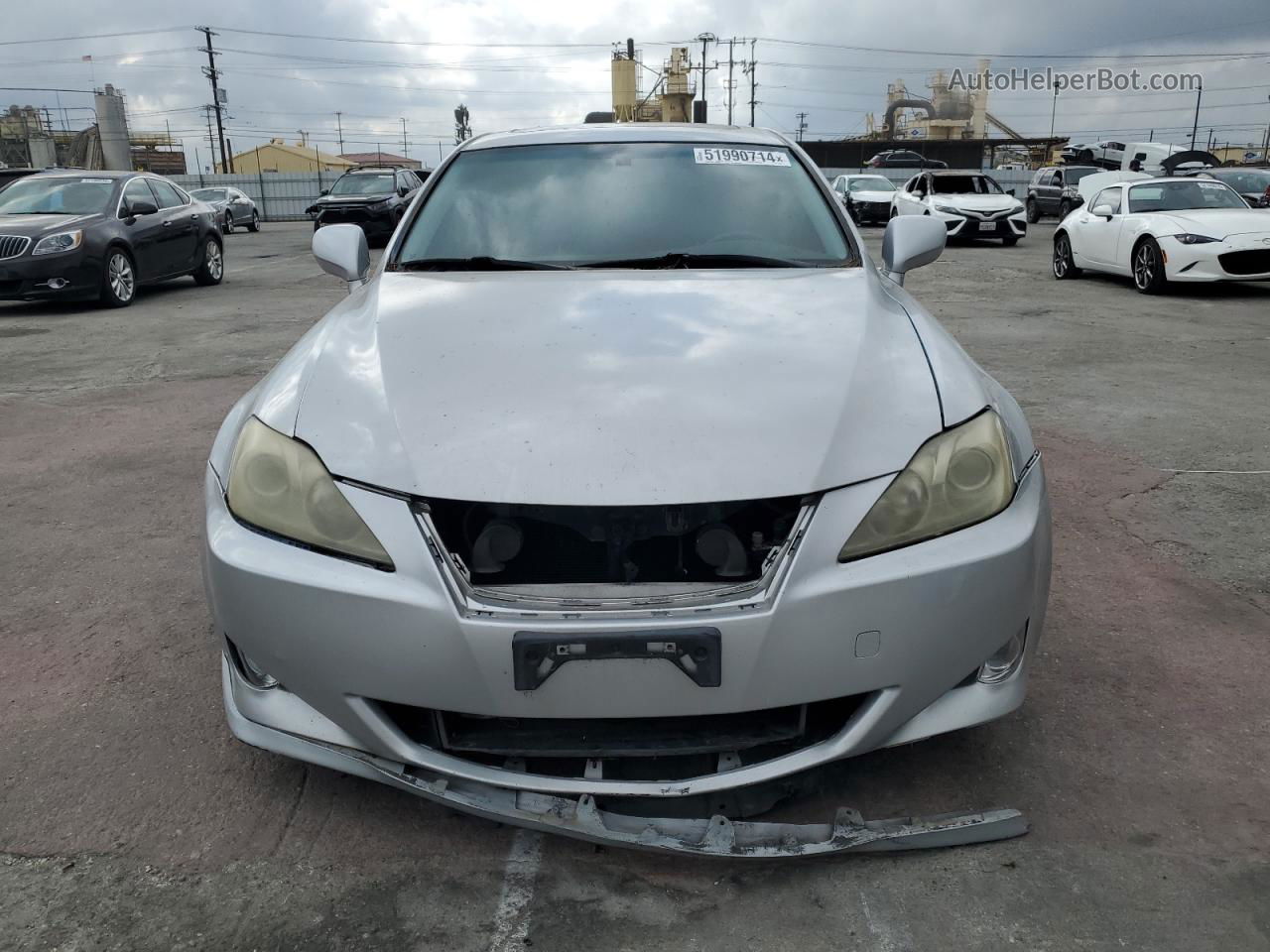 2007 Lexus Is 250 Серебряный vin: JTHBK262175043698