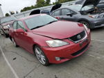 2007 Lexus Is 250 Burgundy vin: JTHBK262175044589