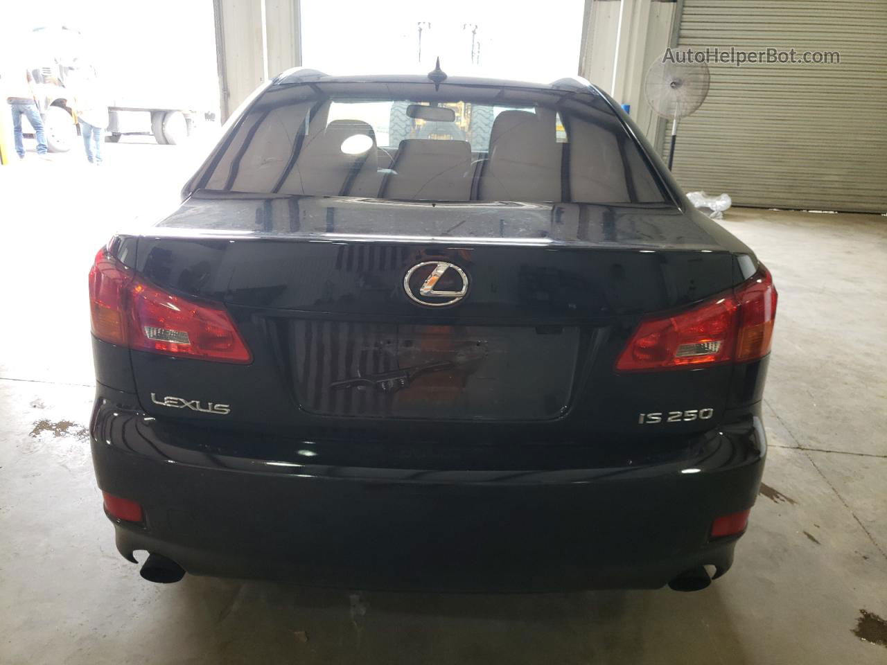 2007 Lexus Is 250 Black vin: JTHBK262175046830