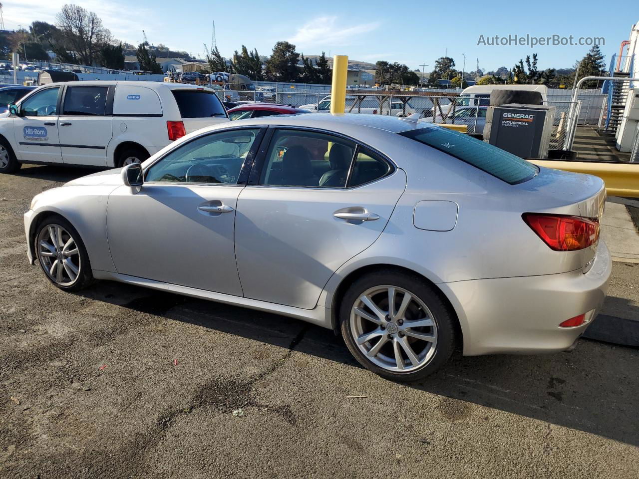 2007 Lexus Is 250 Silver vin: JTHBK262175049470