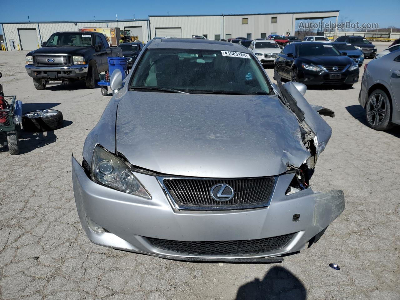 2007 Lexus Is 250 Silver vin: JTHBK262272050225