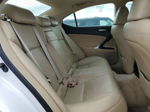 2007 Lexus Is 250 White vin: JTHBK262275028305