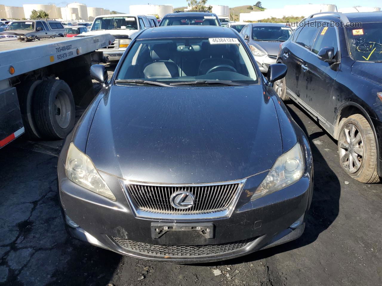 2007 Lexus Is 250 Gray vin: JTHBK262372029304