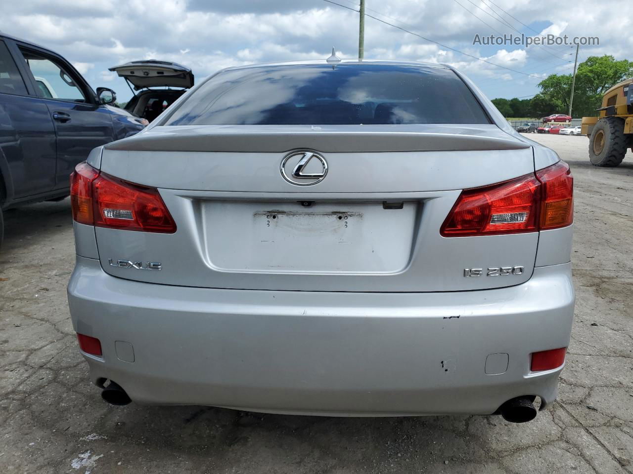 2007 Lexus Is 250 Silver vin: JTHBK262372044692