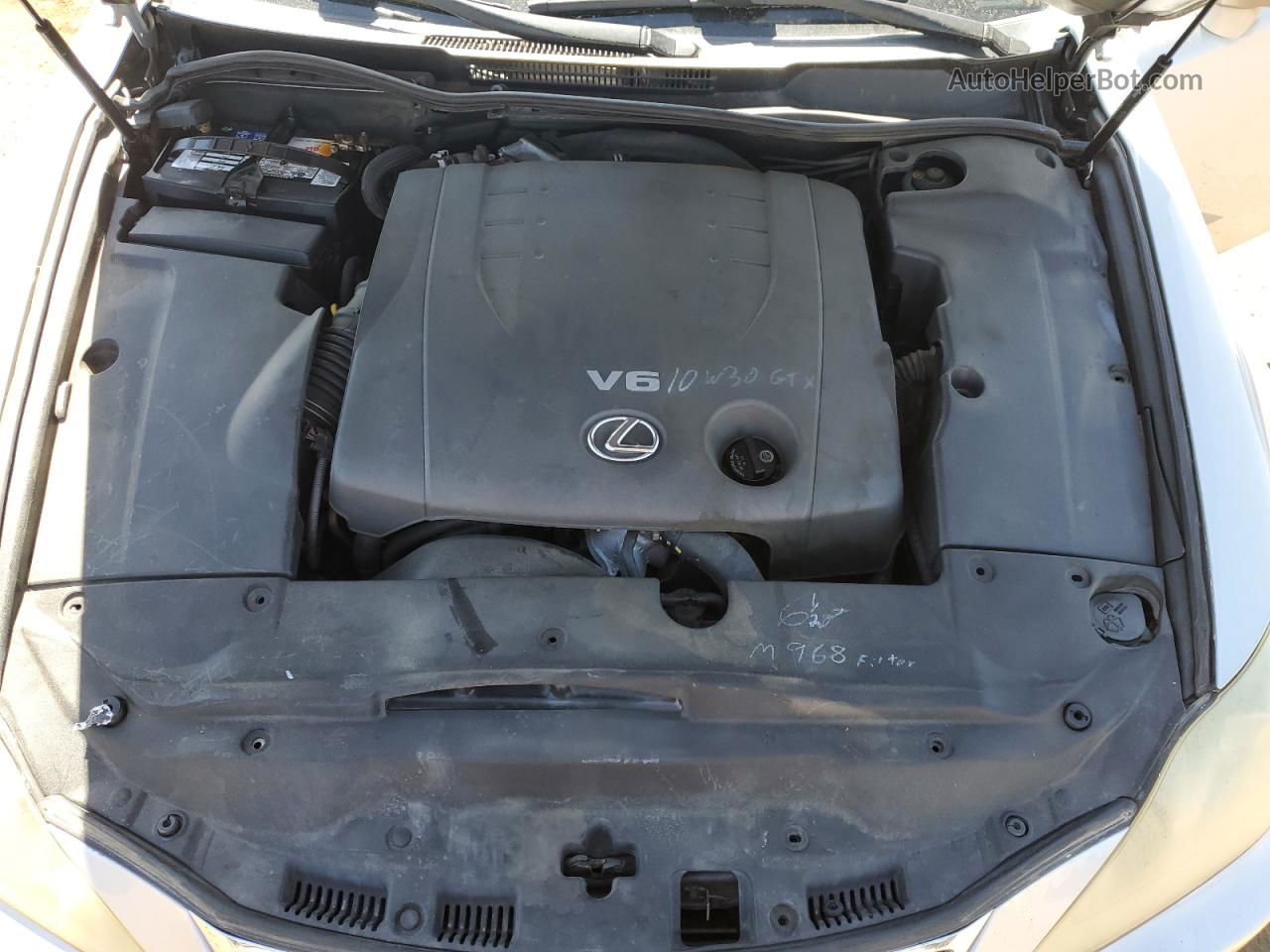 2007 Lexus Is 250 Серебряный vin: JTHBK262372054168